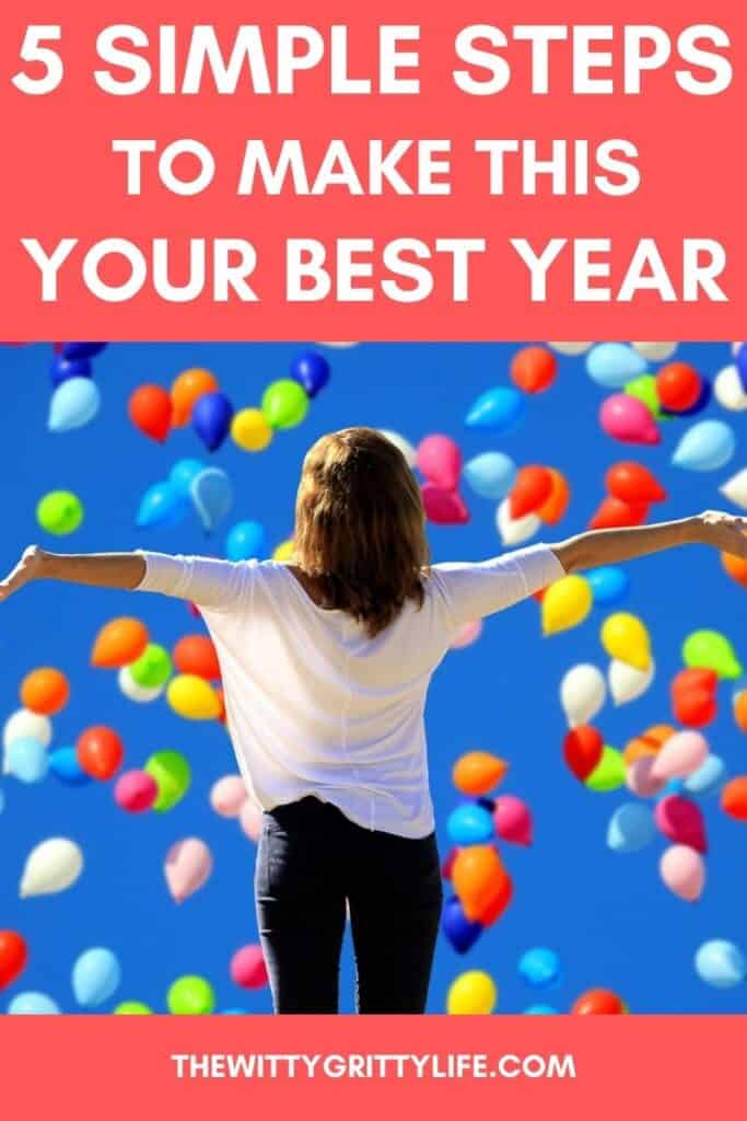 5 simple steps to make this your best year pin