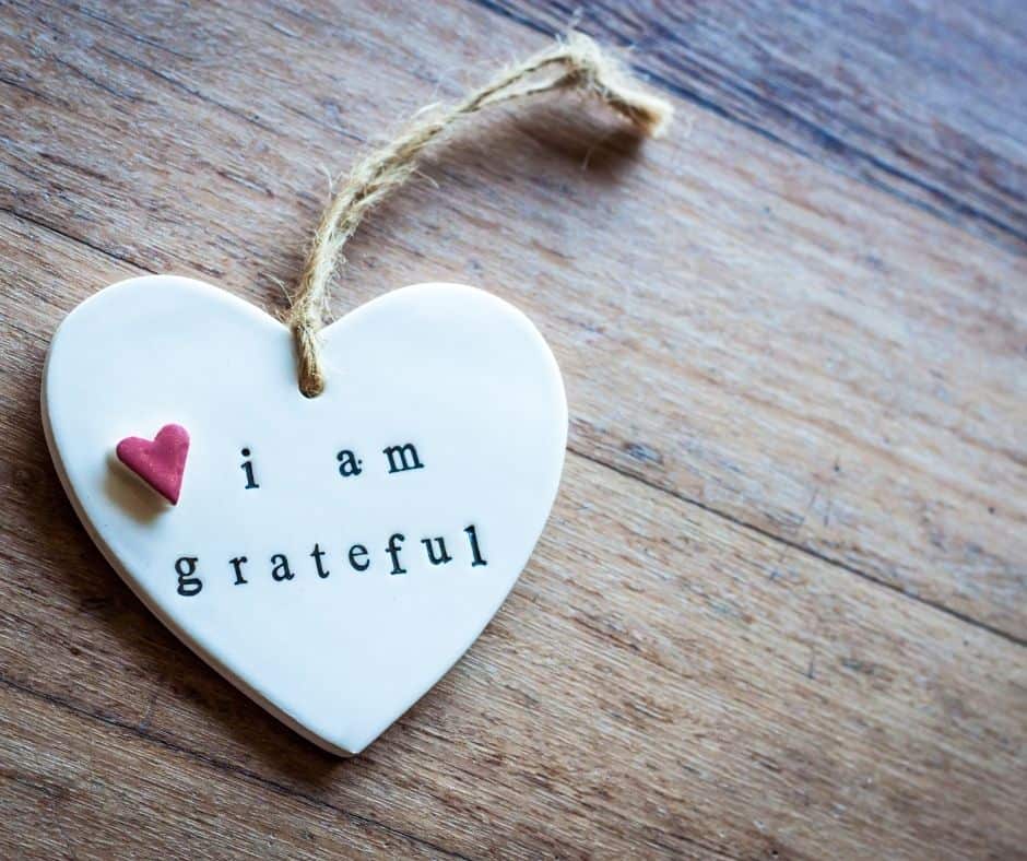 heart saying I am grateful