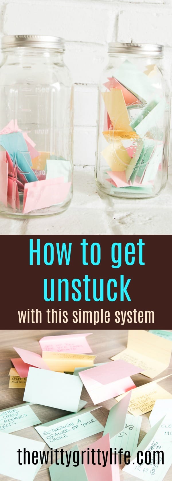 Sometimes big problems call for simple solutions. I came up with this simple system a while back to get me back on track with my decluttering journey. 