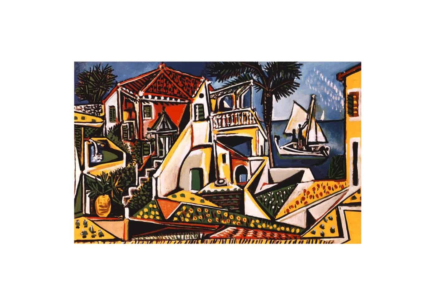 picasso print mediterranian