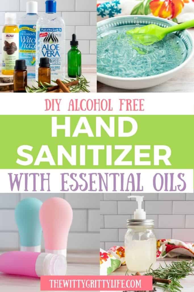 HAND SANITIZER WITHOUT ALCOHOL PINTEREST IMAGE