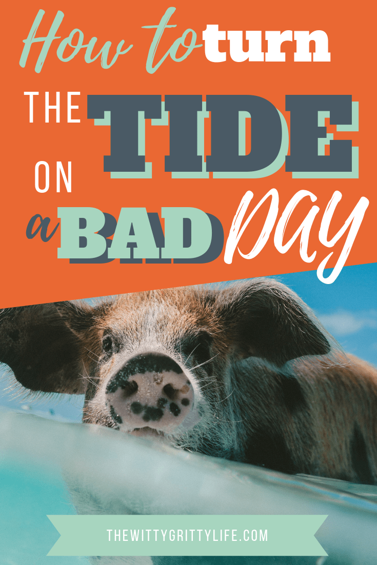 Has life got you down? Sometimes it just takes a little step to turn things around. If you have the right tools, you can hit the reset button anytime and turn the tide on a bad day. 