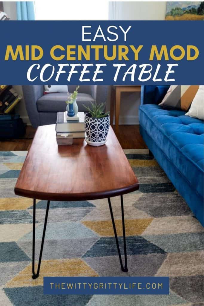 mid century modern coffee table