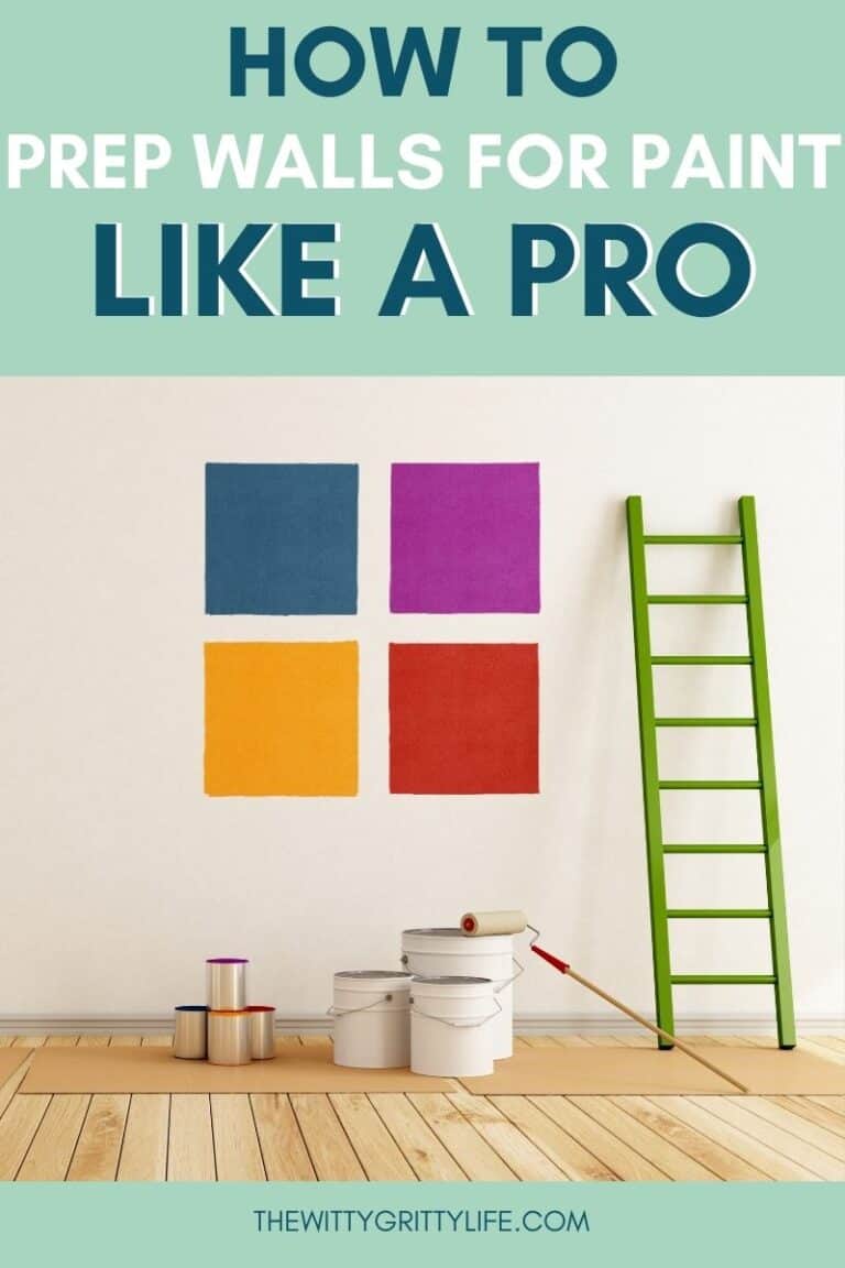 HOW TO PREP WALLS FOR PAINT LIKE A PRO