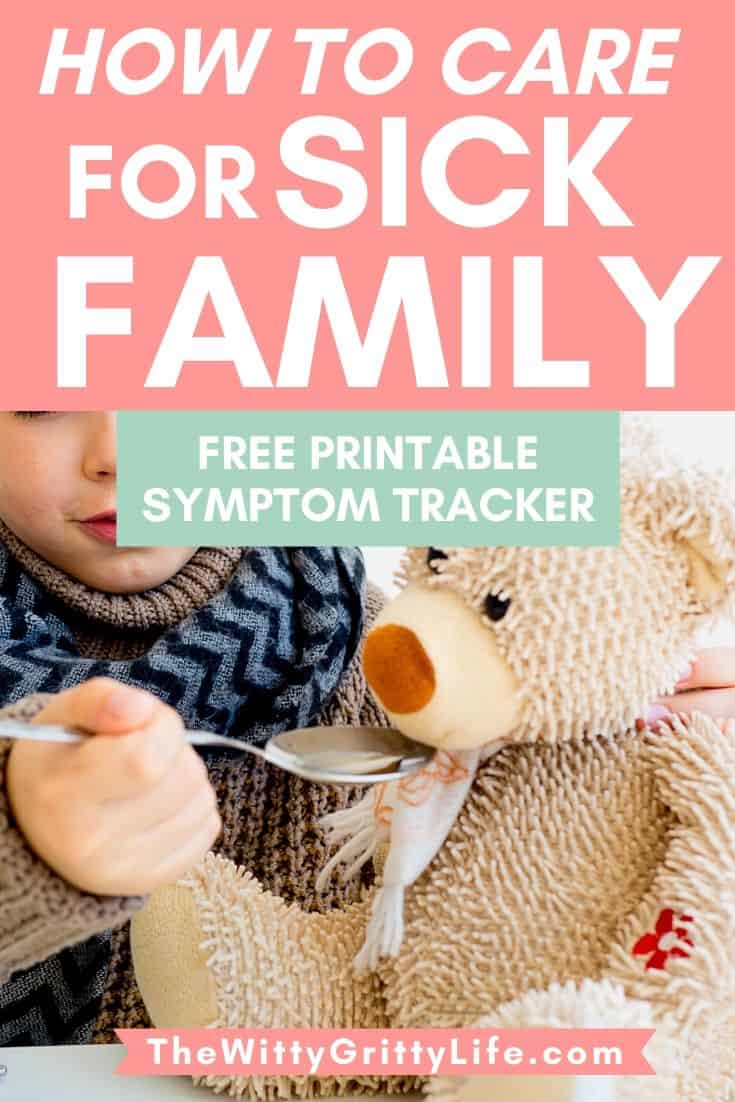 How to take care of sick family