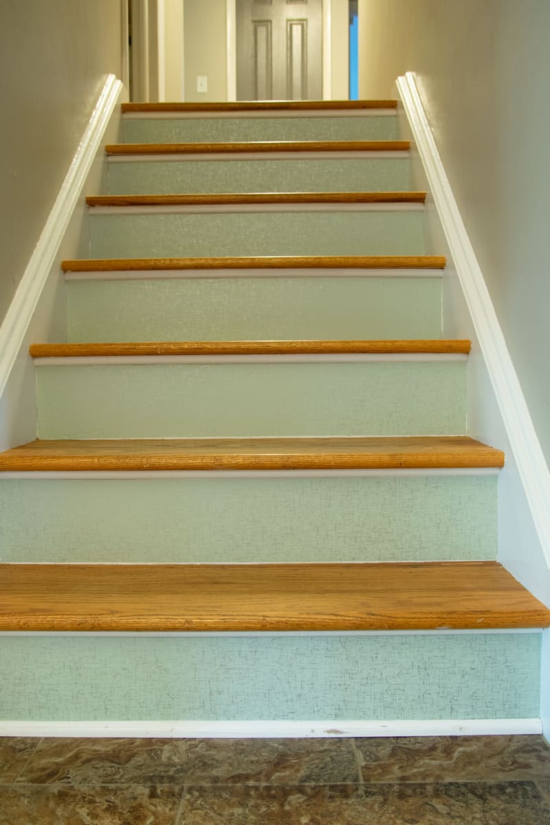 3D Blue Gird 108 Stair Risers  AJ Wallpaper  Stairs tiles design Stair  risers Stairs