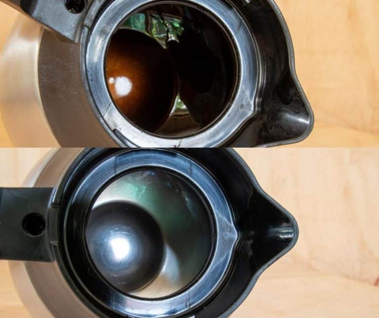THE EASIEST WAY TO CLEAN A THERMAL COFFEE POT