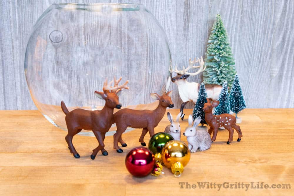 decorations for easy christmas snow globe